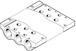 FESTO閥門附件氣路板 VABM-L1-14S-G14-6