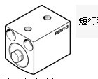 ADVC-16-10-A-P，德國費斯托FESTO短行程氣缸