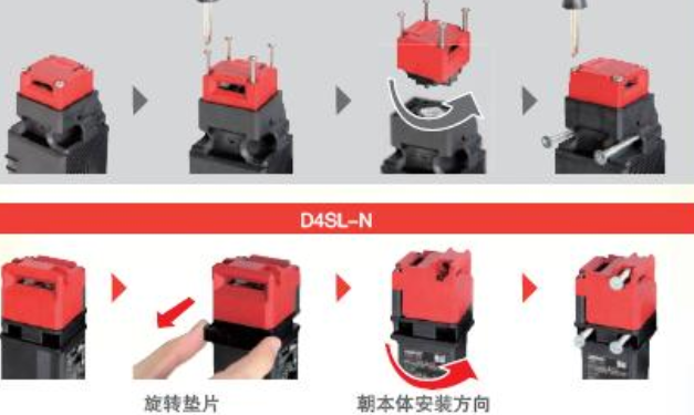 使用D4SL-NK3歐姆龍小型安全門開關